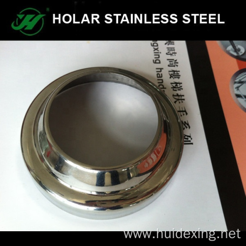 304 Stainless steel railing base flange cover